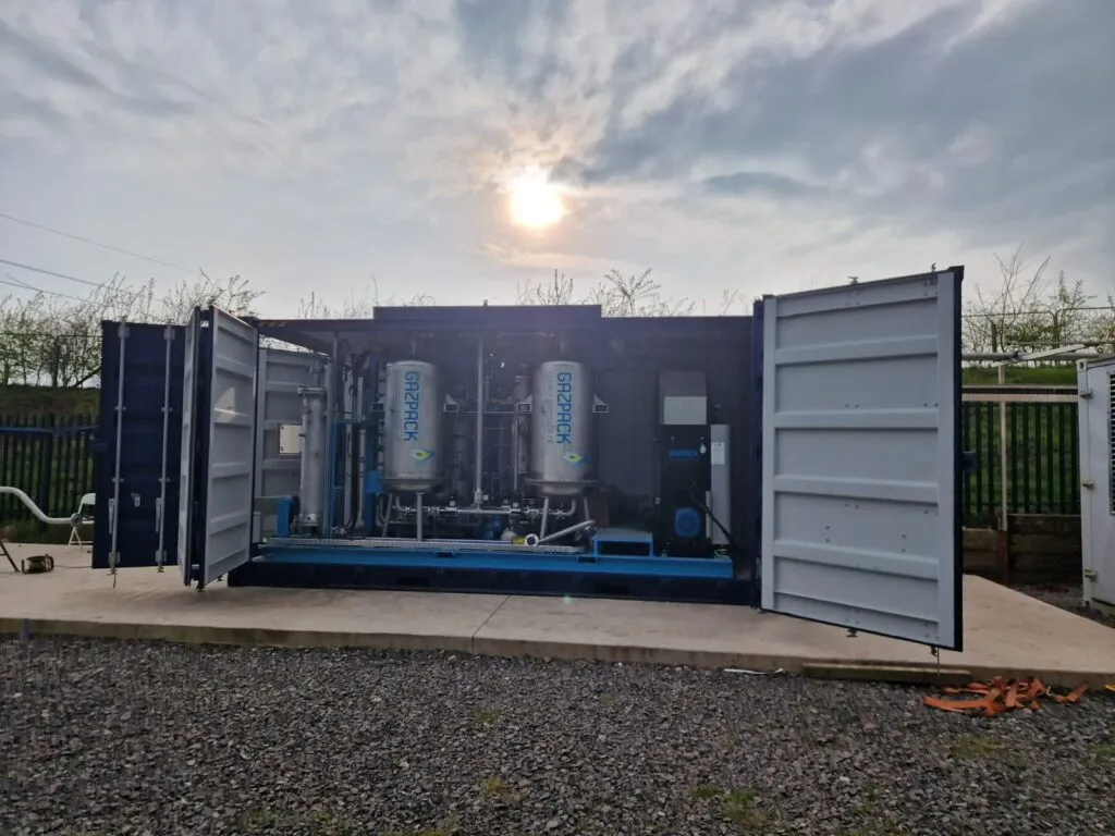 SULAGO® containerized system at UK hydrogen production site